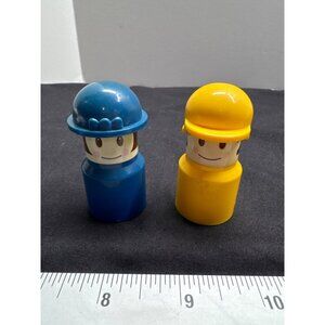 Vintage Fisher Price Little Boy and Girl People Figures